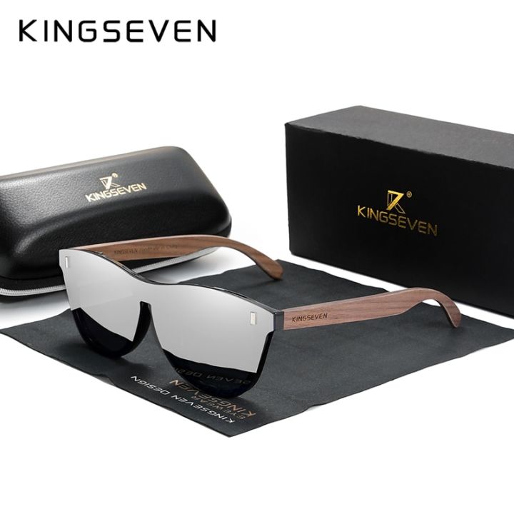 KINGSEVEN%20Exclusive%20Design%20Vintage%20Men's%20Glasses%20Walnut%20Wooden%20Sunglasses%20UV400%20Protection%20Fashion%20Square%20Sun%20glasses%20Women%205510%20-%20Image%204