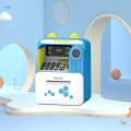Piggy Bank Early Development Auto Scroll ATM Machine Electronic ATM Savings Machine for Age 3-8.