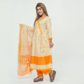 Amazing Outfit Hot Collection Readymade Anarkoli gown 3 pice dress for girls.