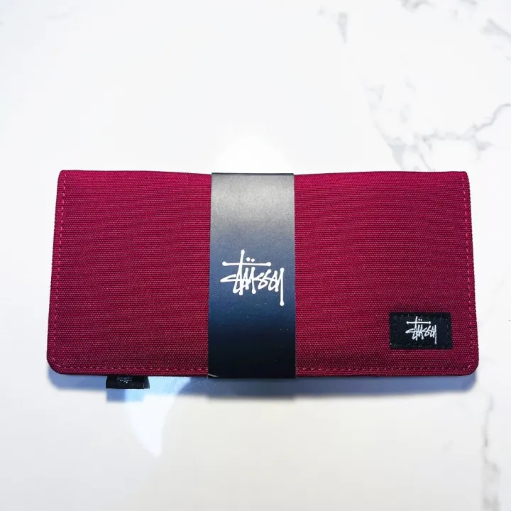 Stussy%20Wallet%20Classic%20Long%20Wallet%20Men's%20Card%20Holder%20Wallet%20Student%20Wallet%20Valentine's%20Day%20Birthday%20Holiday%20Gift%20Black%20Wallet%20-%20Image%209