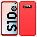 Liquid Silicone Soft Cover For Samsung Galaxy S10e Shockproof Phone Case. 