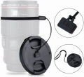 JJC 2Pcs Camera Lens Cap Lens Cover Holder 49mm 52mm 55mm 58mm 62mm 67mm 72mm 77mm 82mm SLR DSLR Accessories for Canon Nikon. 