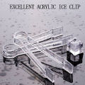 1PC Plastic Barbecue BBQ Clip Bread Food Ice Clamp Ice Clip Tongs Tool Bar Kitchen Accessories.