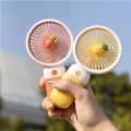 Portable Mini Fan USB Rechargeable Fan Handheld Portable Fan Cooling Fan Cute Cooling Face Fan. 