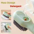 Multifunctional Soft-Bristled Cleaning Brush 1PC Shoe & Clothes Cleaner for Shoes, Clothing, and Boards.