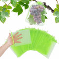 Fruit Protection Bags 10Pcs(4x6 INCHI), Pest Control Anti-Bird Netting Bags Mesh Grape Planter Grow Bags Fruit Packing. 