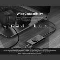 SC2 USB Sound Card External Headphone Desktop PC Notebook Audio Converter Volume Adjustable Driver-Free Plug and Play. 