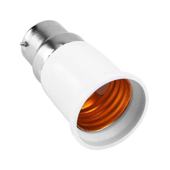 B22 Socket to E26/27 Thread Socket Universal LED Lamp Base Adapter 220V