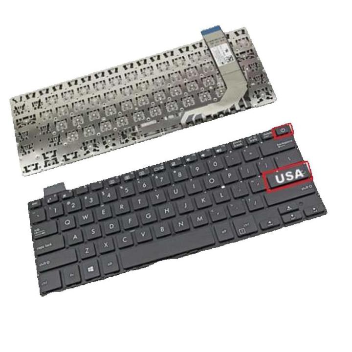 Asus Laptop Keyboard For Asus Vivobook X407 X407M X407MA X407U X407UA A407 Keyboard US Black No Frame - Keyboard - Keyboard - Keyboard