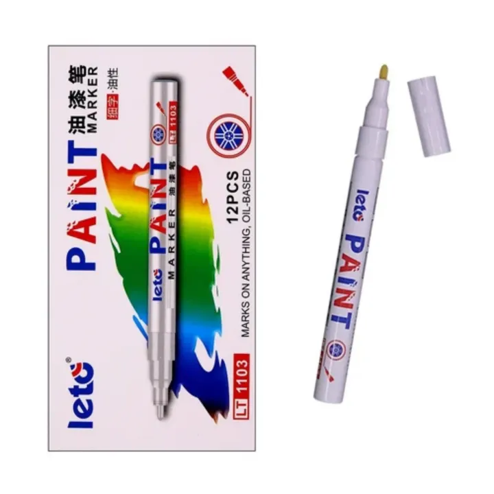 Paint%20Marker%20Leto%20golden%20and%20silver%20marks%20on%20anything,%20oil%20based%20LT-1103%20-%20Image%206