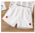 Girls wear summer foreign children's clothes, Korean version of new children's pants, baby hot pants, and middle and big children's jeans. 