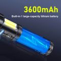 Super 300W Ultra Powerful Flashlight Built 3600mAh Battery Rechargeable Tactical Torch High Power Led Flashlight Camping Lantern. 