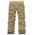 Large Size 40 42 44 New Men Fashion Military Style Multicket Cargo Pants Casual Straight Long Baggy Overalls Trousers. 