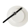 Vintage Women Quartz Watches Classic Small Round Elegant Dress Wristwatches Leather Band Simple Female Clock Reloj Mujer.