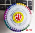 DRESS / HIJAB PIN 40 PCS SET ACCESSORIES.