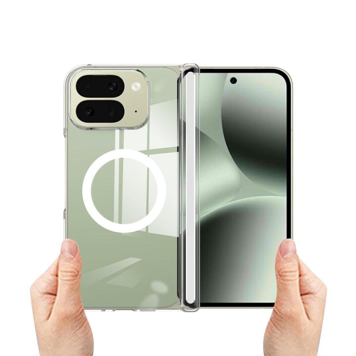 (New)%20Scratchproof%20PC%20Magnetic%20Shaft%20MagSafe%20Phone%20Case%20For%20Google%20Pixel%2010%20Pro%20Fold%20-%20Image%204