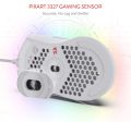Redragon M808 Storm Lightweight RGB Gaming Mouse, 85g Ultralight Honeycomb Shell - 12,400 DPI Optical Sensor - 7 Programmable Buttons - Precise Registration - Super-Lite Cable - White. 