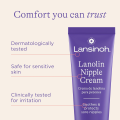 Lansinoh Lanolin Nipple Cream Safe for Baby and Mom Breastfeeding Essentials, 1.41 Ounces (USA) - 40g. 