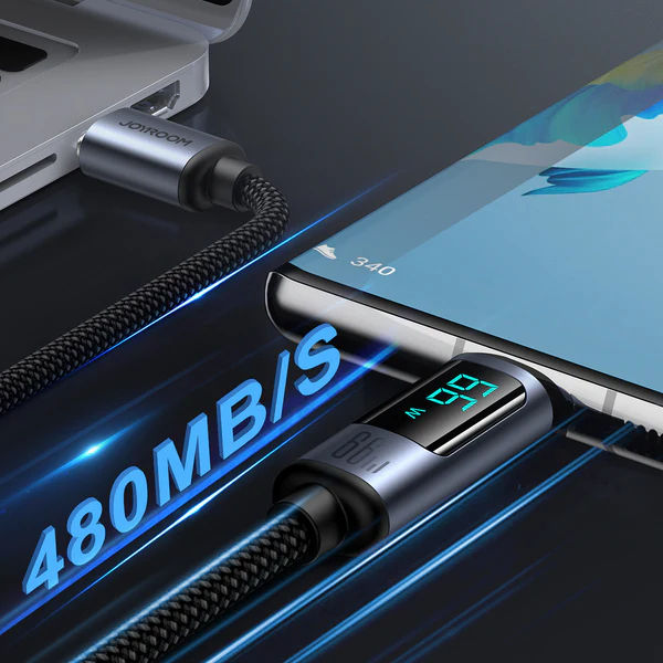 JOYROOM%20S-AC066A16%20Prism%20Series%2066W%20USB-A%20to%20Type-C%20Digital%20Display%20Fast%20Charging%20Data%20Cable%201.2m%20-%20Image%206