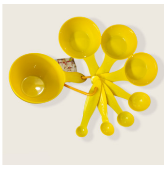 Plastic%20Measuring%20Cup%20and%20Measuring%20Spoon%20Set%20-%20Multi%20Color%20-%20Image%202
