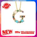 【Hey my home】26 English Alphabet Letter Multicolor Rhinestone Inlaid. 