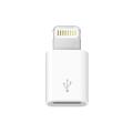 Micro USB to Lightning Adapter Converter - White. 