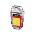 RADIUM Mini Waterproof Electronic Arc Plasma Lighter with Flashlight K33- Radium.