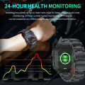 2024 New For Xiaomi Military Smart Watch Men IP68 5ATM Outdoor Sports Fitness Tracker Health Monitor 1.81Inch BT Call Smartwatch.