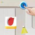 Indoor Badminton Trainer with Racket Practice for Activity. 