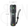 High Power Sanford Super Bright Flashlight – Slide Zoom White Laser LED Edition with 30000mah battery..