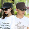 【Shop the Latest Trends】 Sun Hat Men And Women Breathable Flat Top Light Board Outdoor Use In Summer Versatile Sun Protection Hats Cap Luxury.