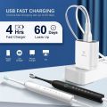 Sonic Electric Toothbrush USB Charge Rechargeable IPX7 Waterproof Smart Whitening Ultrasonic Automatic Cleaning Tooth. 