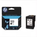 HP 123 Black Ink Cartridge (F6V17AE). 