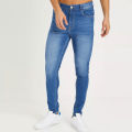 Knit denim pant for men new collection 2024 | Export quality jeans pant for men blue | Deep blue denim pant for men. 