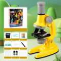 Children Microscope 1200x High-definition Biological Science Education STEM Experimental Equipment Toys. 
