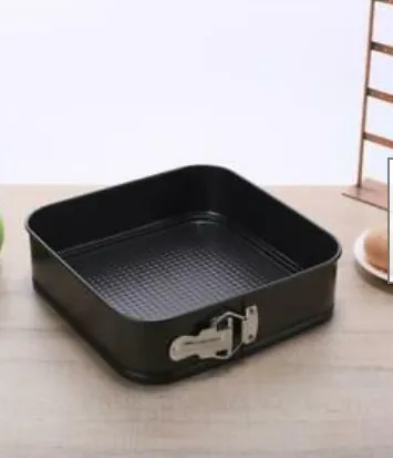 10%20Inch%20Square%20Shape%20Non-Stick%20Cake%20Pan%20Bread%20Mold%20-%20Black%20-%20Image%202