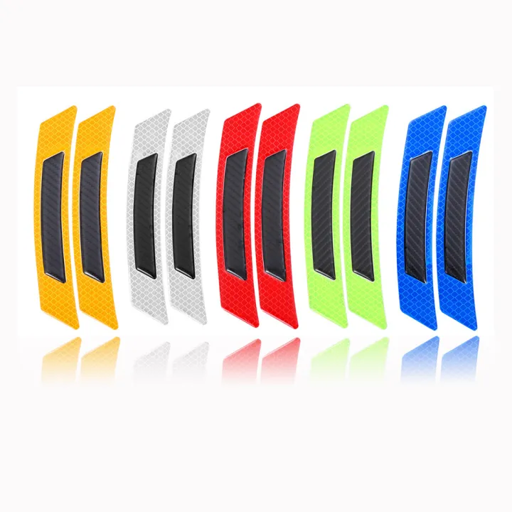 %E3%80%90DATA%20FROG%20Global%20MALL%E3%80%912/4Pcs%205D%20Fiber%20Car%20Wheel%20Carbon%20Eyebrow%20Reflective%20Warning%20Stickers%20Safety%20Warning%20Light%20Reflector%20Protective%20Sticker%20-%20Image%204