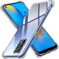 For Opp F19 / Oppo F19S / Oppo A74 4G / Oppo A95 4G Edge-Reinforced Shockproof Cushion Back Clear Hybrid Transparent Sof Silicon Cover Casing. 