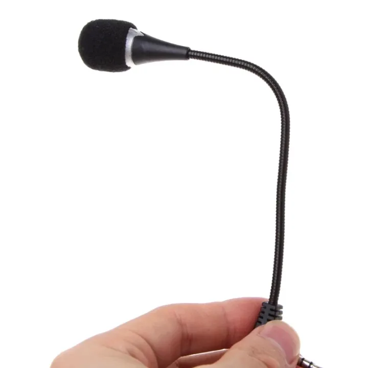 3.5mm%20Jack%20Mini%20Microphone%20Wireless%20Microphone%20For%20PC%20%20Notebook%20%20Audio%20External%20Mic%20Flexible%20Stand%20Noise%20Canceling%20Black%20-%20Image%204