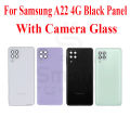 Samsung Galaxy A22 4G Back Panel/Backshell/ Casing + With Camera Lens + Side Buttons With Logo-All Colors Available. 