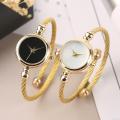 【Homesickneisi】automatic watch Women Small Gold Bangle Bracelet Luxury Watches Stainless Steel Ladies Quartz Wrist watch Brand Casual Women. 