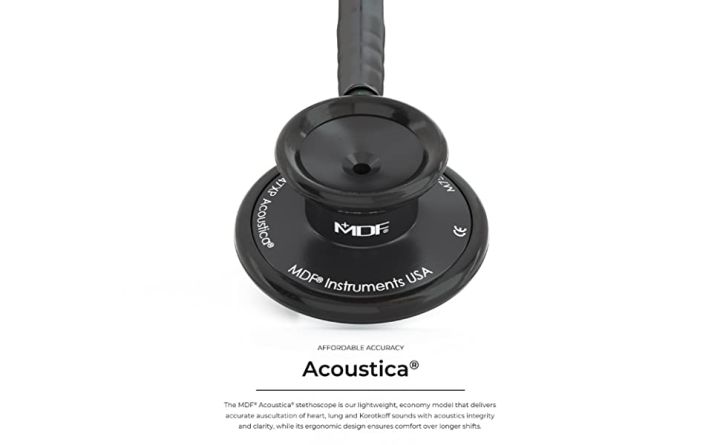 MDF%20Acoustica%20Lightweight%20Dual%20Head%20Stethoscope%20MDF747XP%20-%20Image%203
