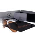 Wy Ting Mercedes-Benz Polarized Sunglasses Men Women Anti UV Oversize Driving Sunglasses.