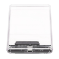 USB3.0/Type-C HDD Enclosure of 2.5 Inch Hard Disk Case SSD SATA3 to USB 3.0 Transparent HDD Box USB C HDD Case 5Gbps. 