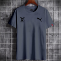 Stylish Casual T-Shirt for Men - Round Neck Ideal for All Season.