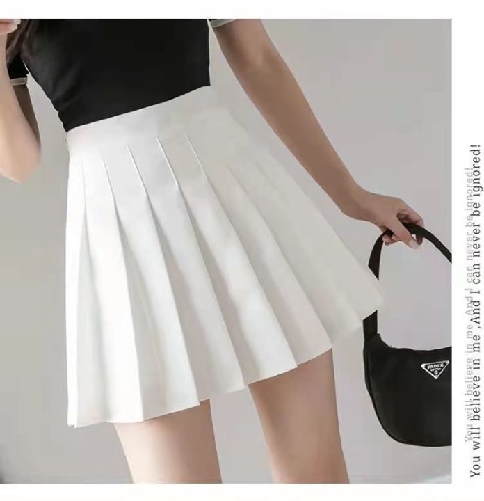 Korean%20Fashion%20Pleated%20Skirt%20Mini%20Skirts%20Womens%202021%20Summer%20High%20Waist%20Kawaii%20Pink%20Black%20Plaid%20Skirt%20Harajuku%20Skirt%20Mujer%20Faldas%20-%20Image%206