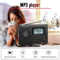 RETEKESS V115 Radio FM AM SW Portable Radios Rechargeable Shortwave Radio Batteries Full Wave USB Recorder Speaker for Elders. 
