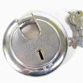 90/100 MM Big size Round  shutter lock/ Tala specially made for Heavy duty shutter security. By Safe Zone. 