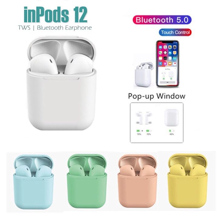 Inpods%2012%20Tws%20wireless%20Bluetooth%20Headsets%20in-Ear%20Headphones%20-%20Image%203