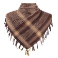 Tactical Arab Keffiyeh Shemagh Scarf Shawl Desert Arab Scarves Men Women Winter Windy Windproof Bandanas Outdoor Hiking Hunting. 